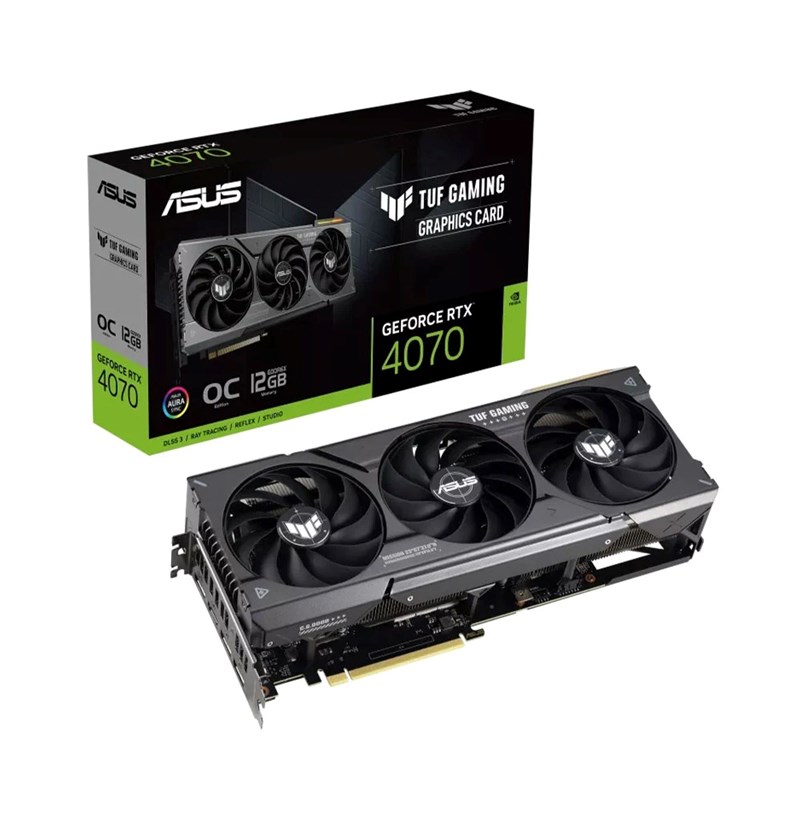 CARD MÀN HÌNH ASUS TUF GAMING GEFORCE RTX 4070 12GB GDDR6X