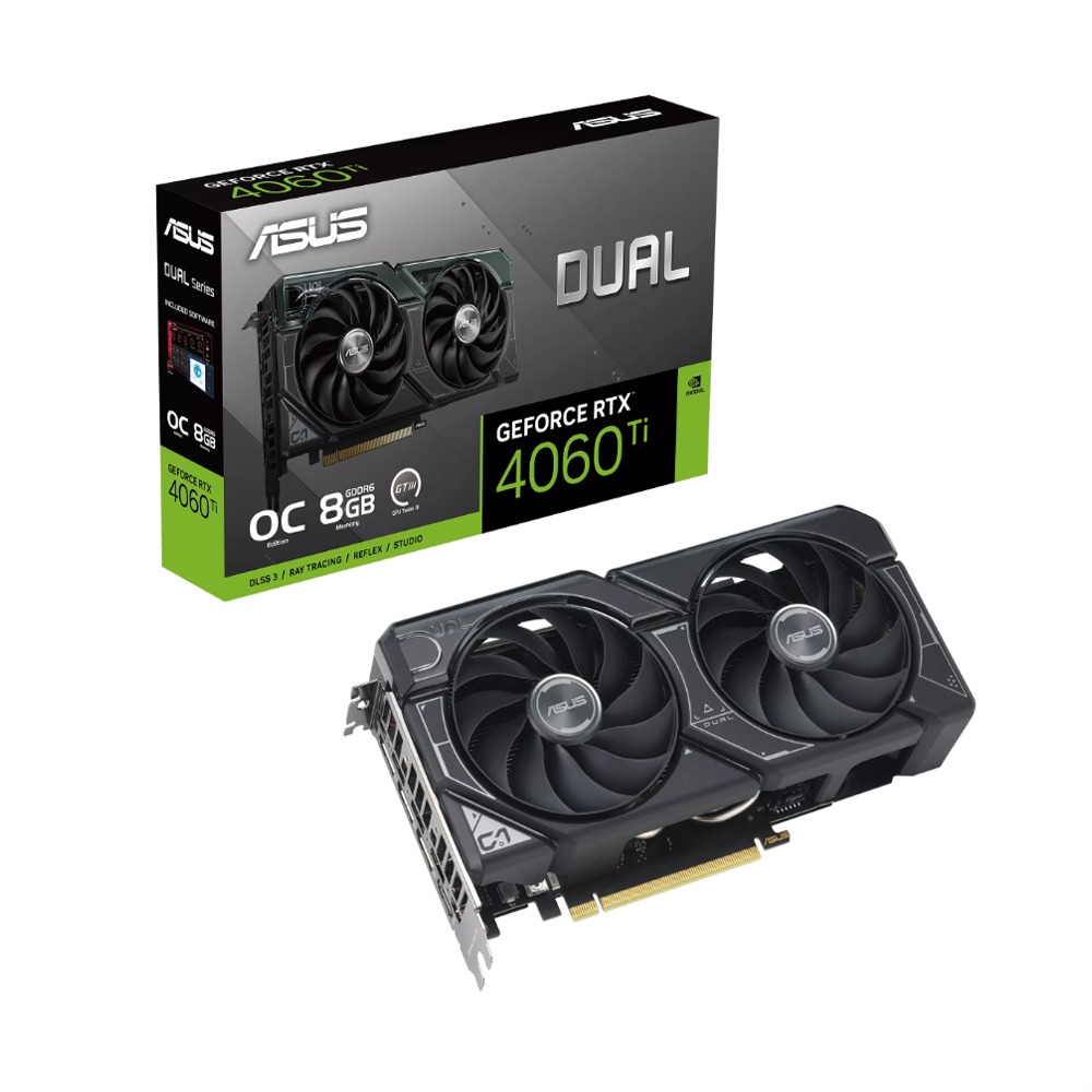 CARD MÀN HÌNH ASUS DUAL GEFORCE RTX 4060 TI OC EDITION 8GB GDDR6