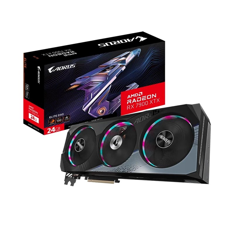 CARD MÀN HÌNH GIGABYTE AORUS RADEON RX 7900 XTX ELITE 24GB GDDR6