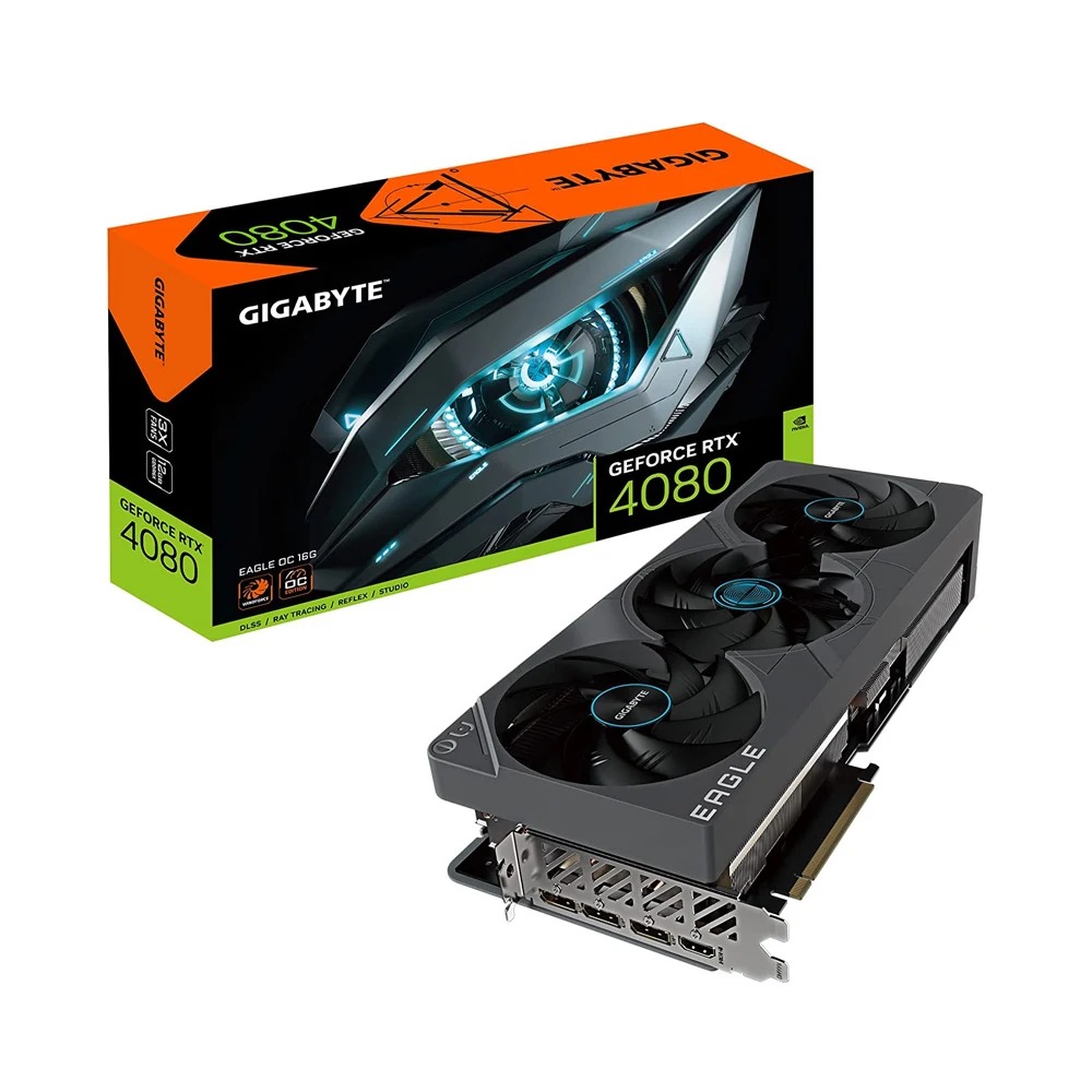 CARD MÀN HÌNH GIGABYTE GEFORCE RTX 4080 16GB EAGLE OC 16GB GDDR6X