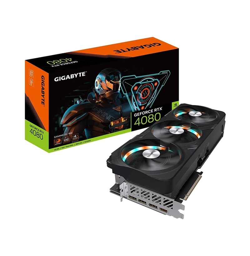 CARD MÀN HÌNH GIGABYTE GEFORCE RTX 4080 16GB GAMING OC 16GB GDDR6X
