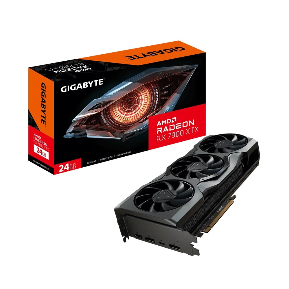 CARD MÀN HÌNH GIGABYTE RADEON RX 7900 XTX 24G 24GB GDDR6
