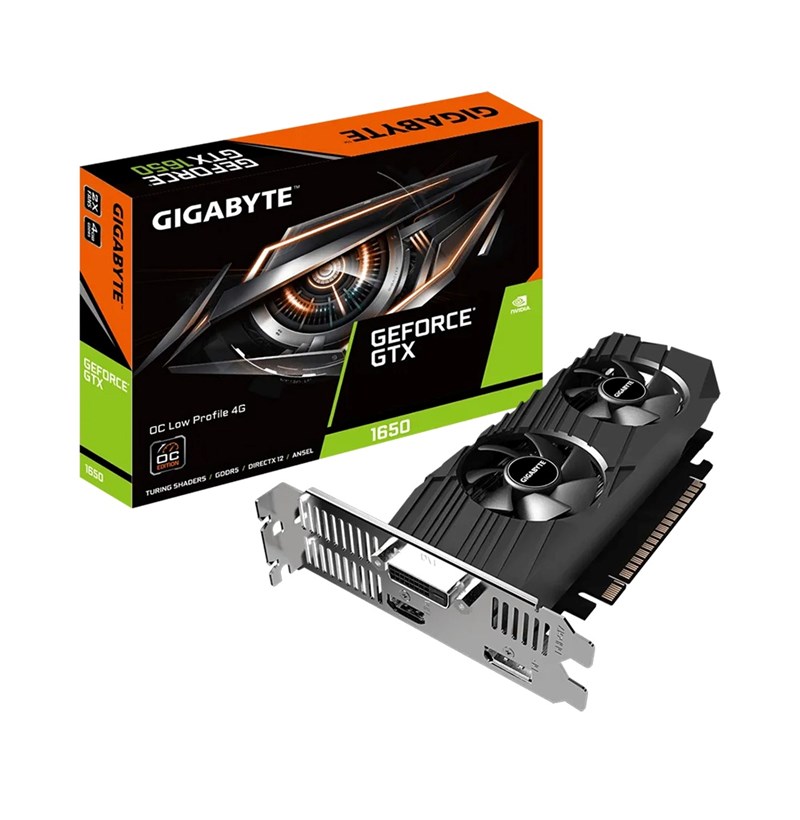 CARD MÀN HÌNH GIGABYTE GEFORCE GTX 1650 OC LOW PROFILE 4G 4GB GDDR5