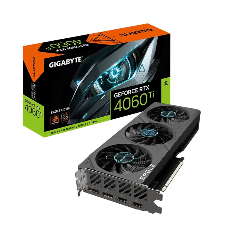 CARD MÀN HÌNH GIGABYTE GEFORCE RTX 4060 TI EAGLE OC 8G 8GB GDDR6