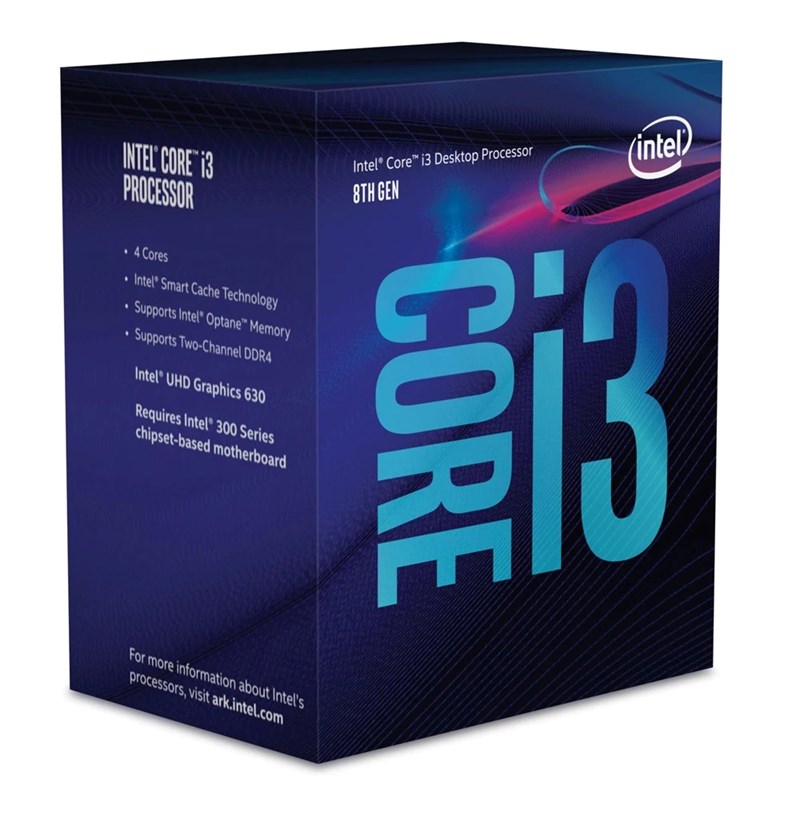 CPU INTEL CORE i3-8100 (3.6GHz)