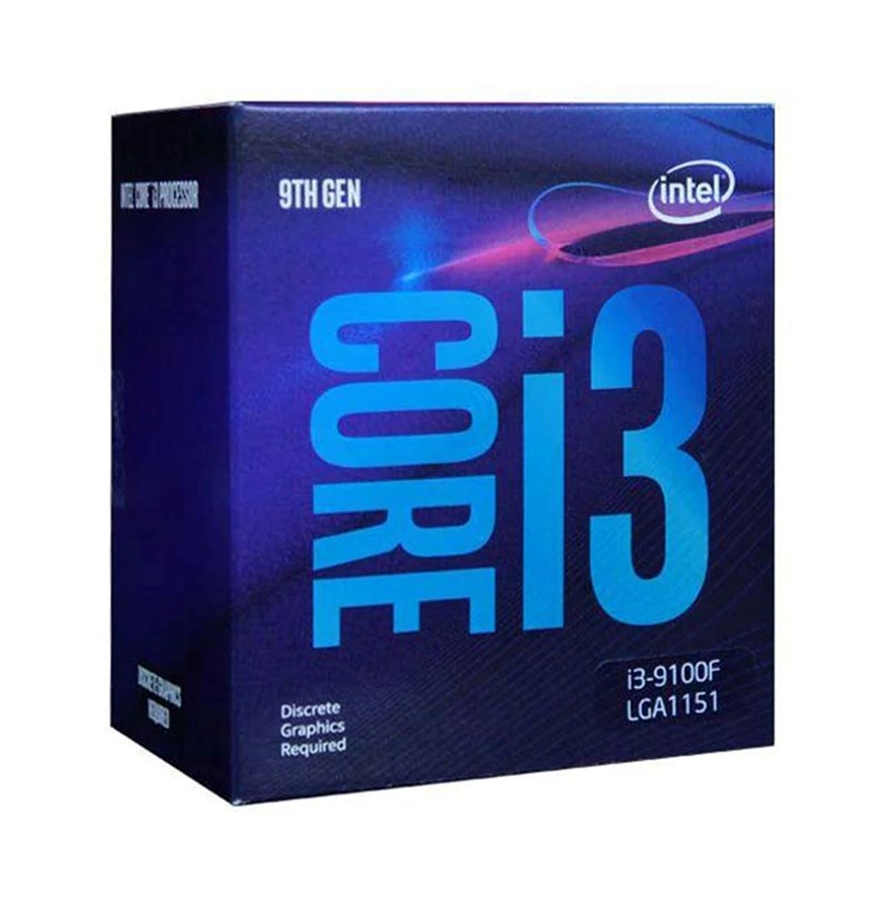 CPU INTEL CORE i3-9100F (4C/4T, 3.60 GHz - 4.20 GHz, 6MB) - LGA 1151-V2