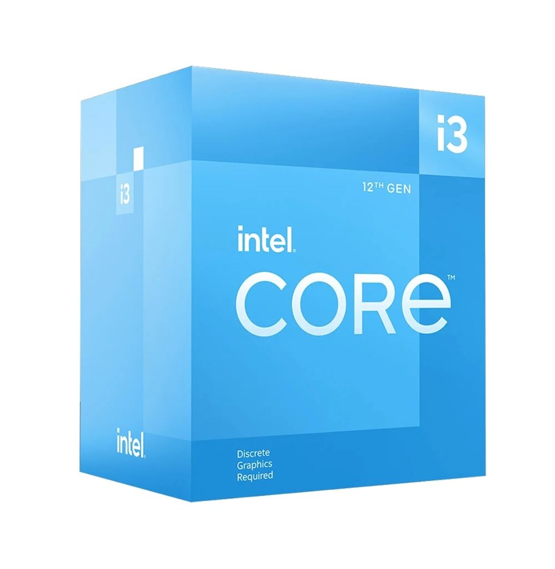 CPU INTEL CORE i3-12100F (4C/8T, 3.30 GHz - 4.30 GHz, 12MB) - 1700