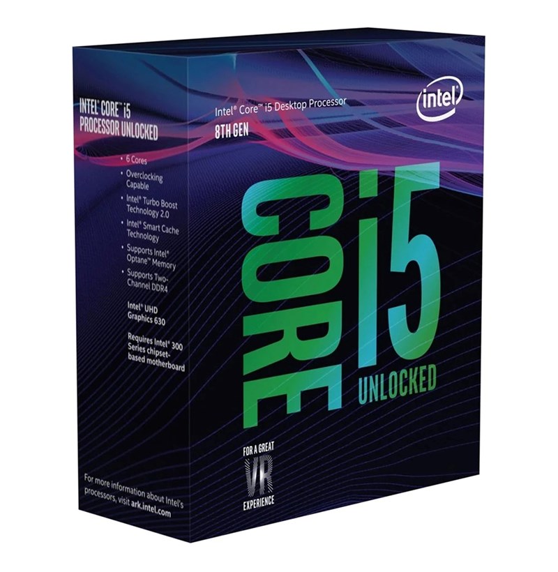 CPU INTEL CORE i5-8600K (3.6GHz)