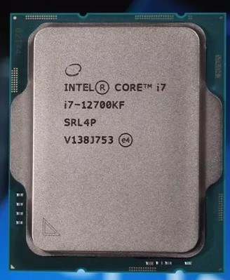 CPU INTEL CORE i7-12700KF (12C/20T, 2.70 GHz - 3.60 GHz, 25MB) - 1700