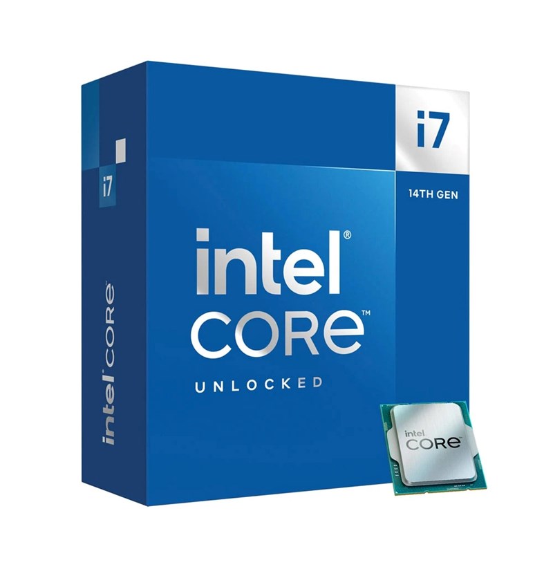 CPU INTEL CORE i7-14700KF (20C/28T, 3.4 GHz - 5.6 GHz, 33MB) - 1700