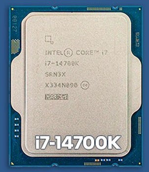 CPU INTEL CORE i7-14700K (20C/28T, 3.4 GHz - 5.6 GHz, 36MB) - 1700