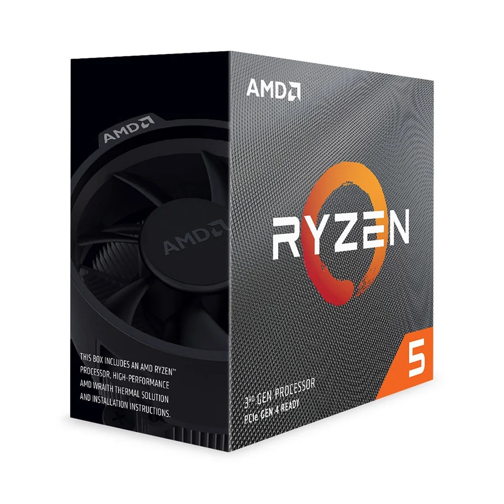 CPU AMD RYZEN 5 3600 (6C/12T, 3.6 GHz - 4.2 GHz, 32MB) - AM4