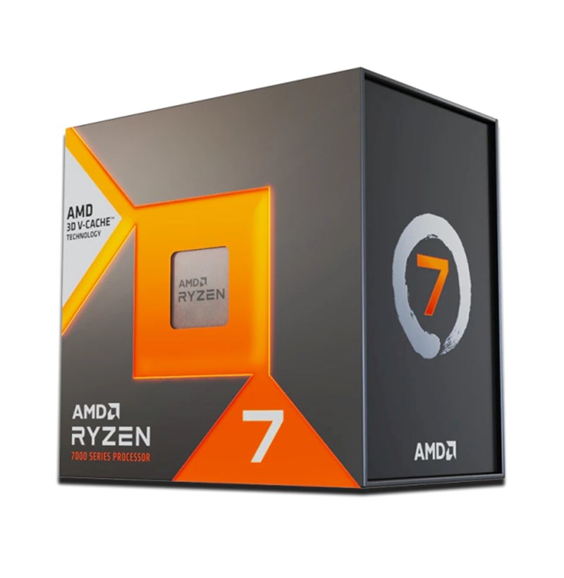 CPU AMD RYZEN 7 7800X3D (8C/16T, 4.2 - 5.0 GHz, 96MB) - AM5