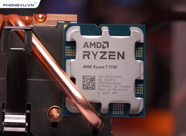 CPU AMD RYZEN 7 7700 (8C/16T, 3.8GHz - 5.3GHz, 32MB) - AM5