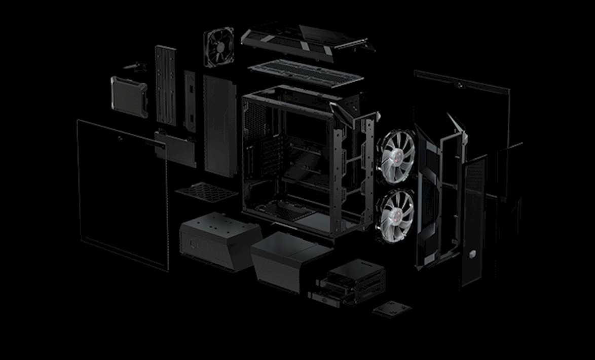 VỎ MÁY TÍNH COOLER MASTER MASTERCASE H500