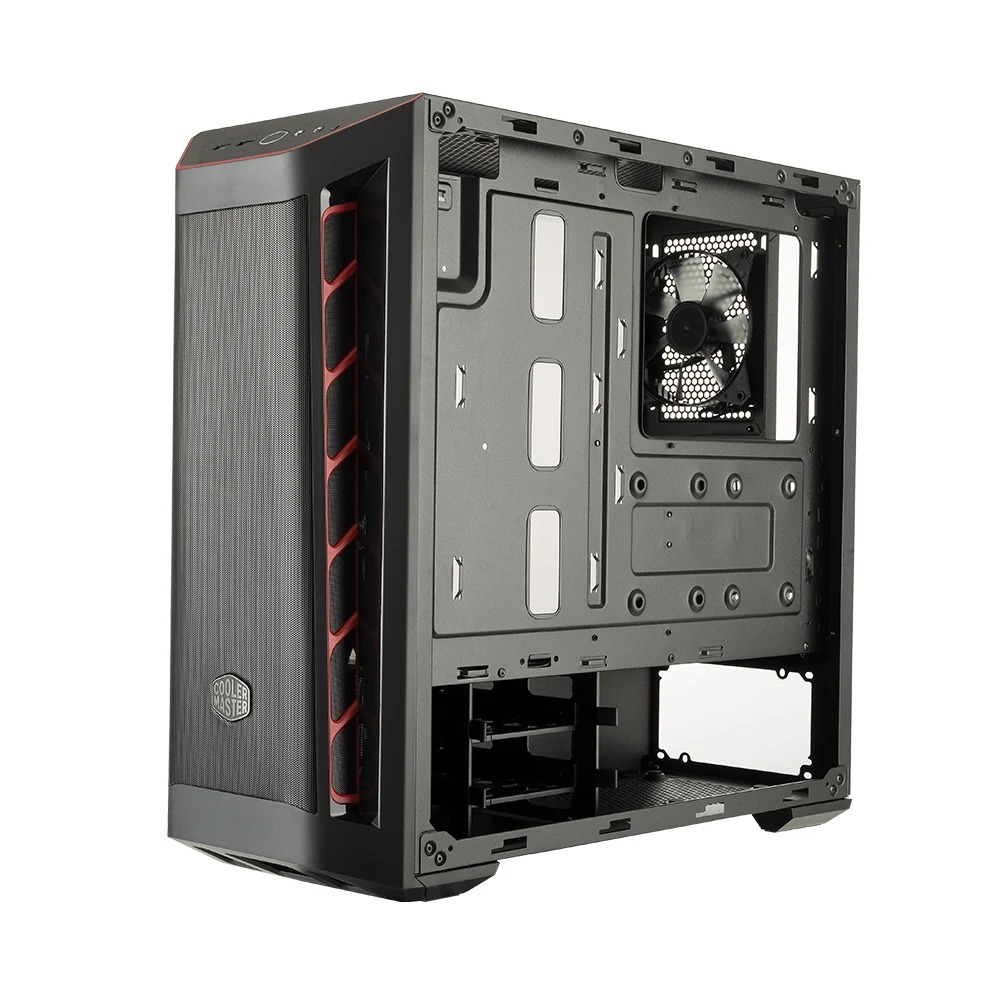 VỎ MÁY TÍNH COOLER MASTER MASTERBOX MB511 TG RED TRIM
