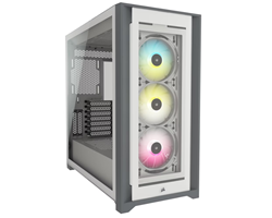 VỎ MÁY TÍNH CORSAIR iCUE 5000X RGB TG WHITE