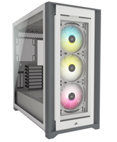 VỎ MÁY TÍNH CORSAIR iCUE 5000X RGB TG WHITE