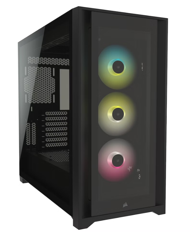 VỎ MÁY TÍNH CORSAIR iCUE 5000X RGB TG BLACK