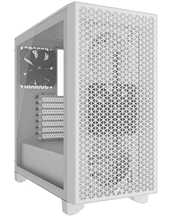 VỎ MÁY TÍNH CORSAIR 3000D AIRFLOW TEMPERED GLASS MID-TOWER, WHITE