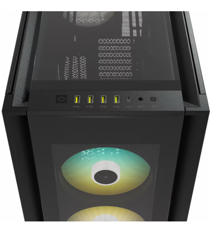 VỎ MÁY TÍNH CORSAIR iCUE 7000X RGB TG BLACK