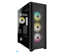 VỎ MÁY TÍNH CORSAIR iCUE 7000X RGB TG BLACK