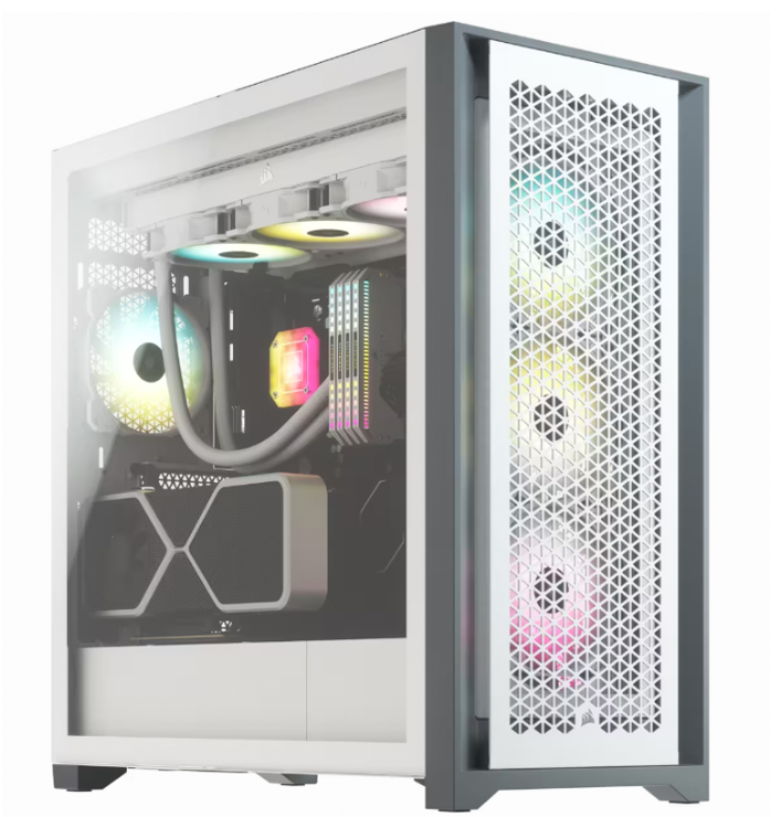 VỎ MÁY TÍNH CORSAIR 5000D AIRFLOW TG WHITE