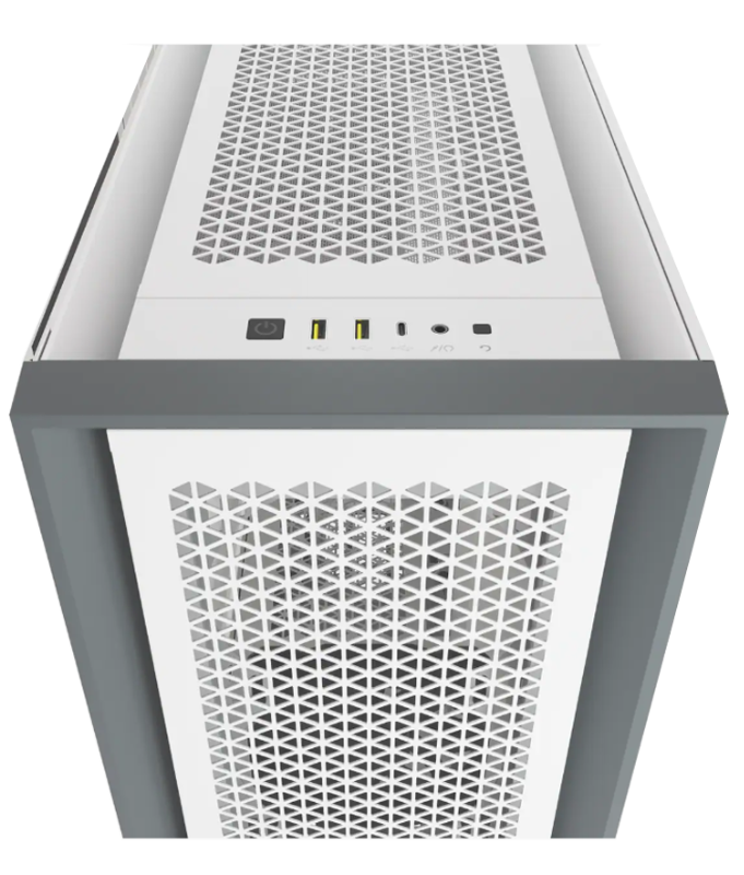 VỎ MÁY TÍNH CORSAIR 5000D AIRFLOW TG WHITE