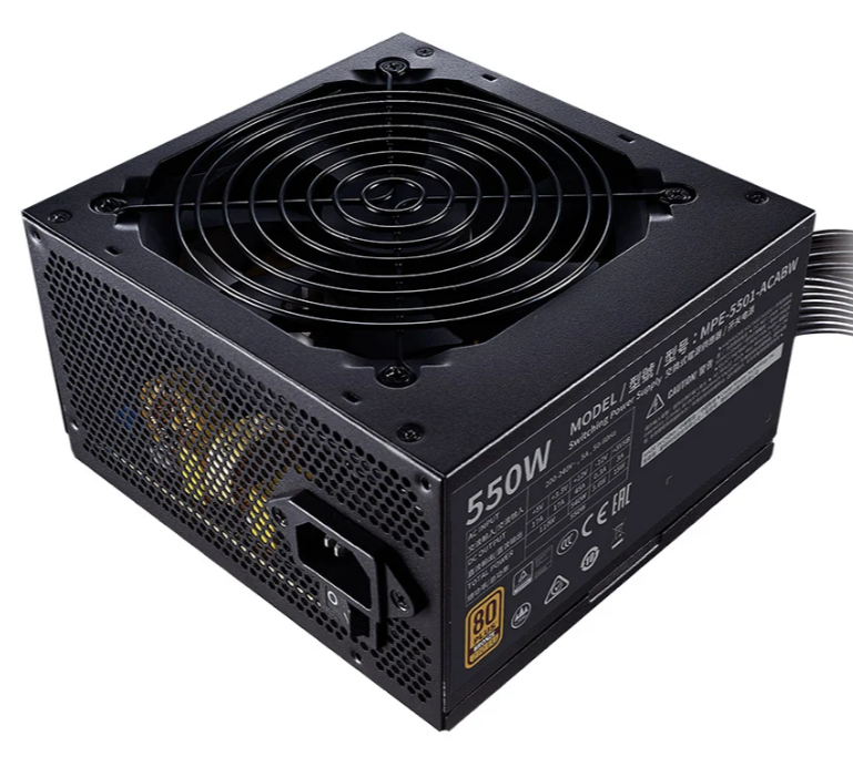 NGUỒN MÁY TÍNH COOLER MASTER MWE BRONZE V2 230V - 550W - 80 PLUS BRONZE