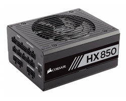 NGUỒN MÁY TÍNH CORSAIR HX850 PLATINUM - 850W - 80 PLUS PLATINUM - FULL MODULAR