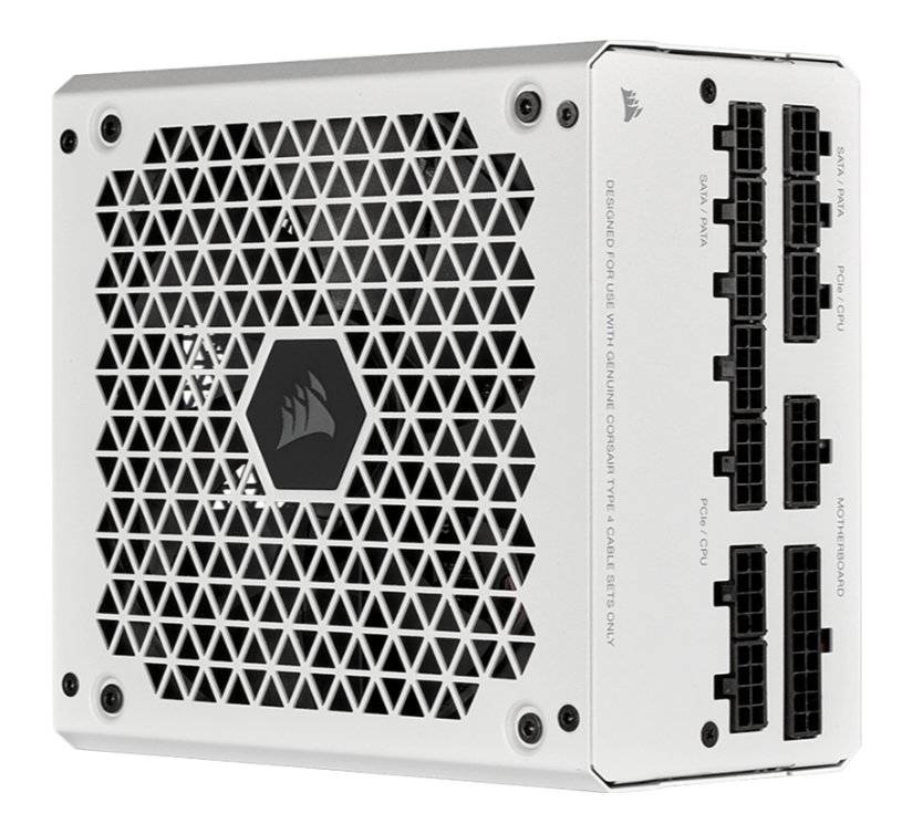NGUỒN MÁY TÍNH CORSAIR RM850 WHITE 2021 - 850W - 80 PLUS GOLD - FULL MODULAR