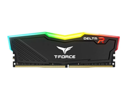 BỘ NHỚ MÁY TÍNH TEAM T-FORCE DELTA BLACK RGB 16GB (1 X 16GB) DDR4 3200MHz