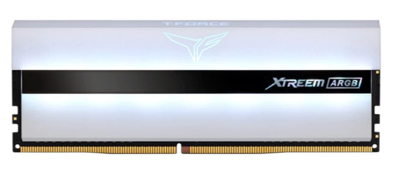 BỘ NHỚ MÁY TÍNH TEAM T-FORCE XTREEM WHITE ARGB 64GB (2 x 32GB) DDR4 3600MHz