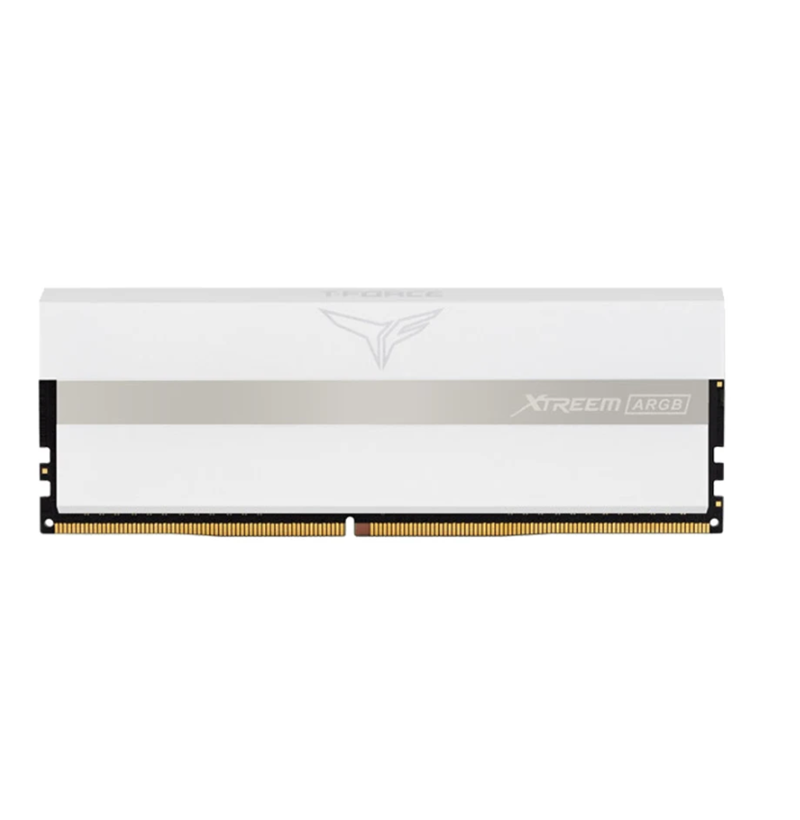 BỘ NHỚ MÁY TÍNH TEAM T-FORCE XTREEM WHITE ARGB 64GB (2 x 32GB) DDR4 3600MHz