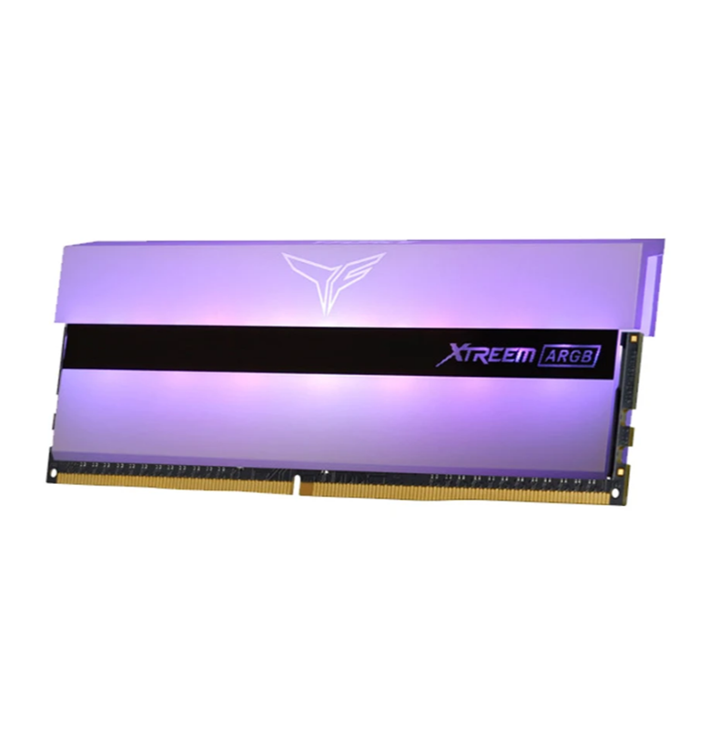 BỘ NHỚ MÁY TÍNH TEAM T-FORCE XTREEM WHITE ARGB 64GB (2 x 32GB) DDR4 3600MHz