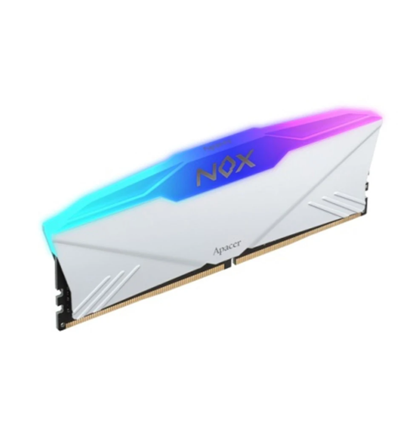 BỘ NHỚ MÁY TÍNH APACER DDR4 8G 3200 OC NOX RGB WHITE AURA 2 (1 x 8GB) DDR4 3200MHz