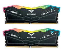 BỘ NHỚ MÁY TÍNH TEAM T-FORCE DELTA BLACK RGB (2 X 32GB) DDR5 5600MHZ