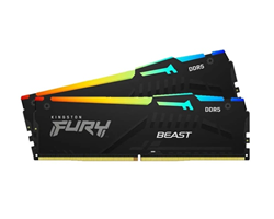 BỘ NHỚ MÁY TÍNH KINGSTON FURY BEAST RGB 32GB (2x16GB) DDR5 5200Mhz