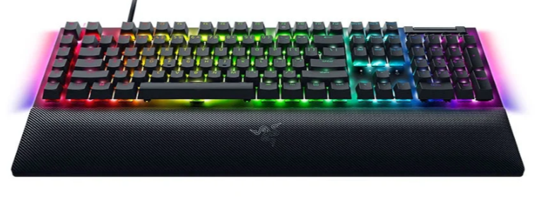 BÀN PHÍM CƠ GAMING RAZER BLACKWIDOW V4 - GREEN SWITCH
