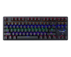 BÀN PHÍM CƠ KHÔNG DÂY RAPOO V500 PRO MULTIMODE TKL 87 - BLUE SWITCH