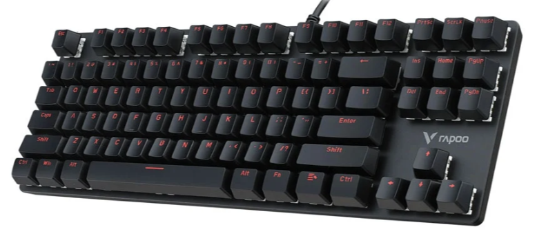 BÀN PHÍM CƠ GAMING CÓ DÂY RAPOO V500 ALLOY - BLUE SWITCH