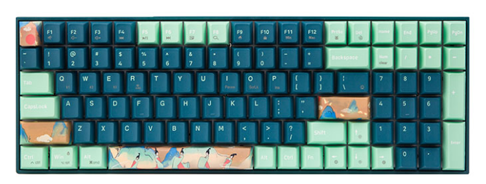 BÀN PHÍM CƠ KHÔNG DÂY NEWMEN GM1000 SPRING