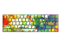 BÀN PHÍM CƠ KHÔNG DÂY NEWMEN DUAL MODE GM680 JUNGLE