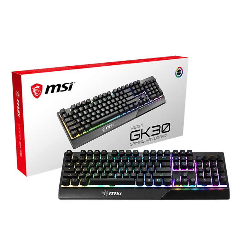 BÀN PHÍM GIẢ CƠ GAMING CÓ DÂY MSI VIGOR GK30