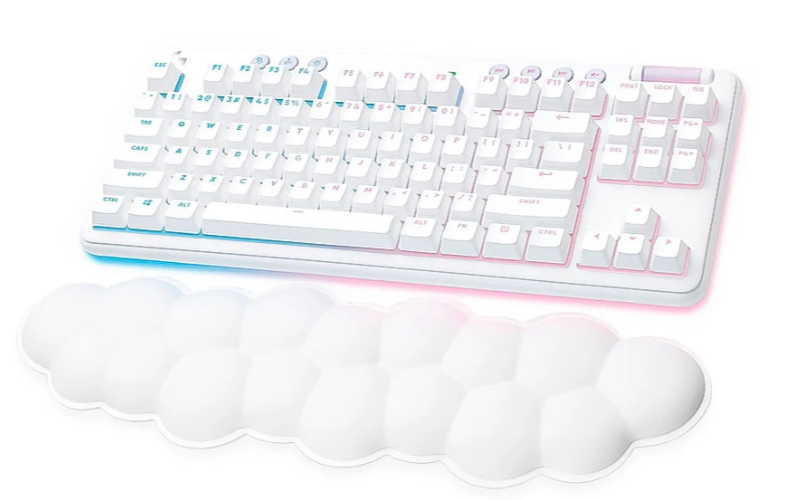 BÀN PHÍM GAMING KHÔNG DÂY LOGITECH G715 TKL OFF-WHITE TACTILE AURORA COLLECTION