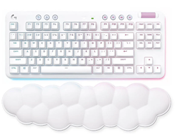 BÀN PHÍM GAMING KHÔNG DÂY LOGITECH G715 TKL OFF-WHITE TACTILE AURORA COLLECTION