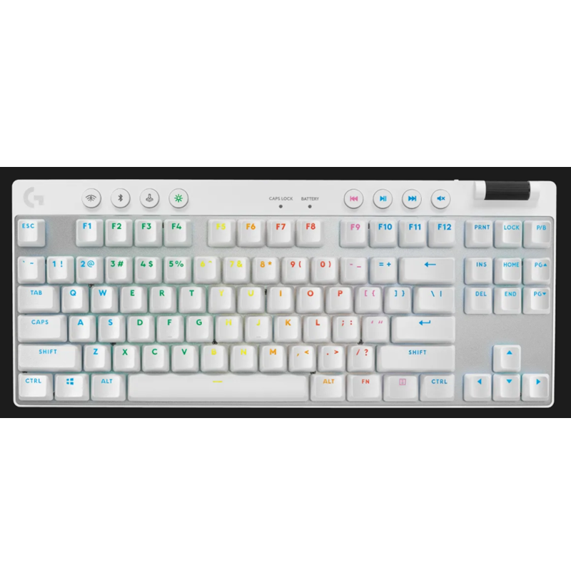 BÀN PHÍM CƠ KHÔNG DÂY LOGITECH G PRO X TKL LIGHTSPEED TACTILE GAMING