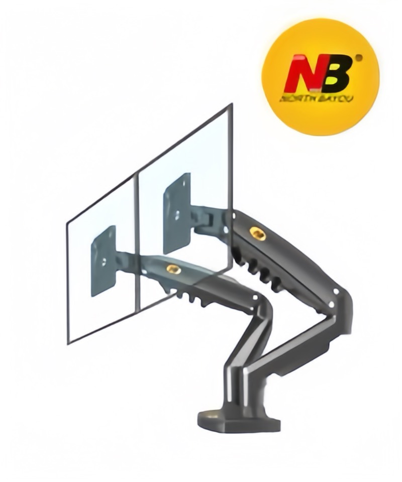 GIÁ TREO GẮN BÀN 2 LCD F160