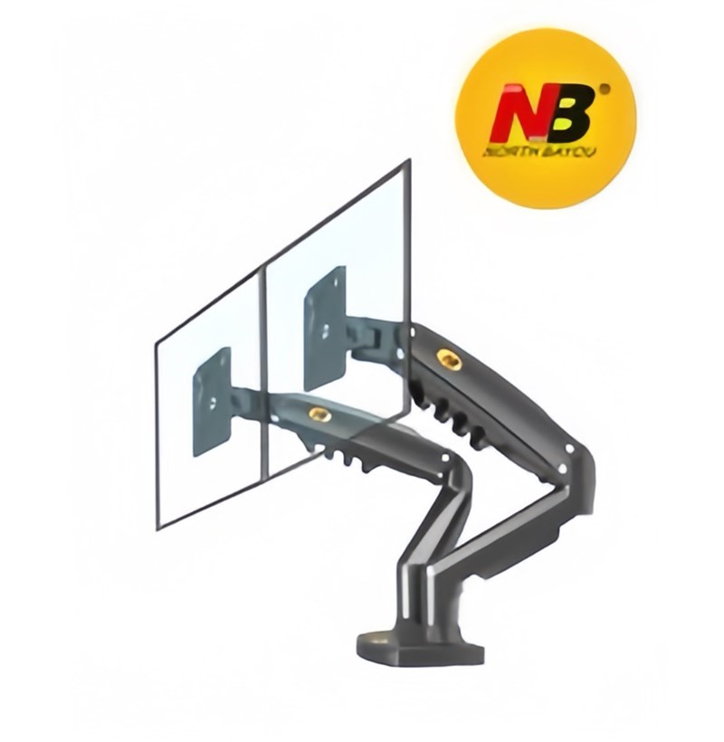 GIÁ TREO GẮN BÀN 2 LCD F160