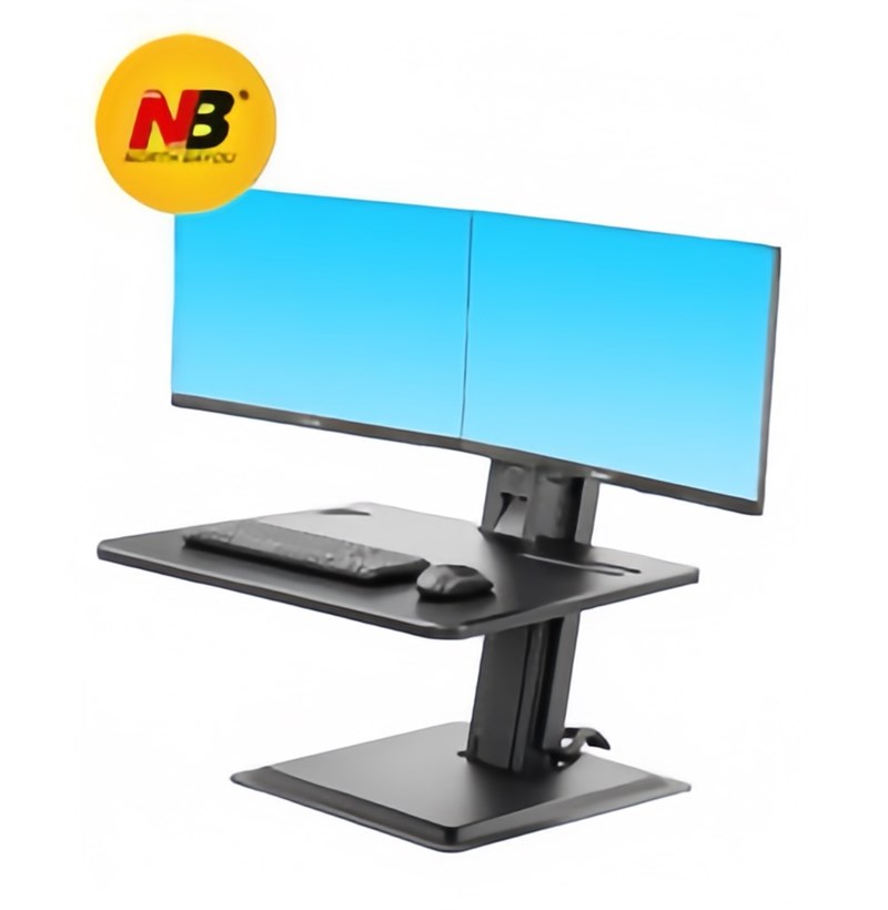 GIÁ TREO GẮN BÀN 2 LCD S100